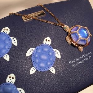 ♨️KATE SPADE PARADISE FOUND TURTLE NECKLACE